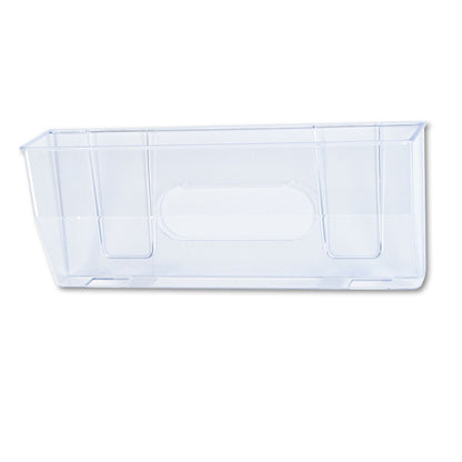 deflecto Magnetic DocuPocket Wall File, Legal/Letter Size, 15" x 3" x 6.38", Clear