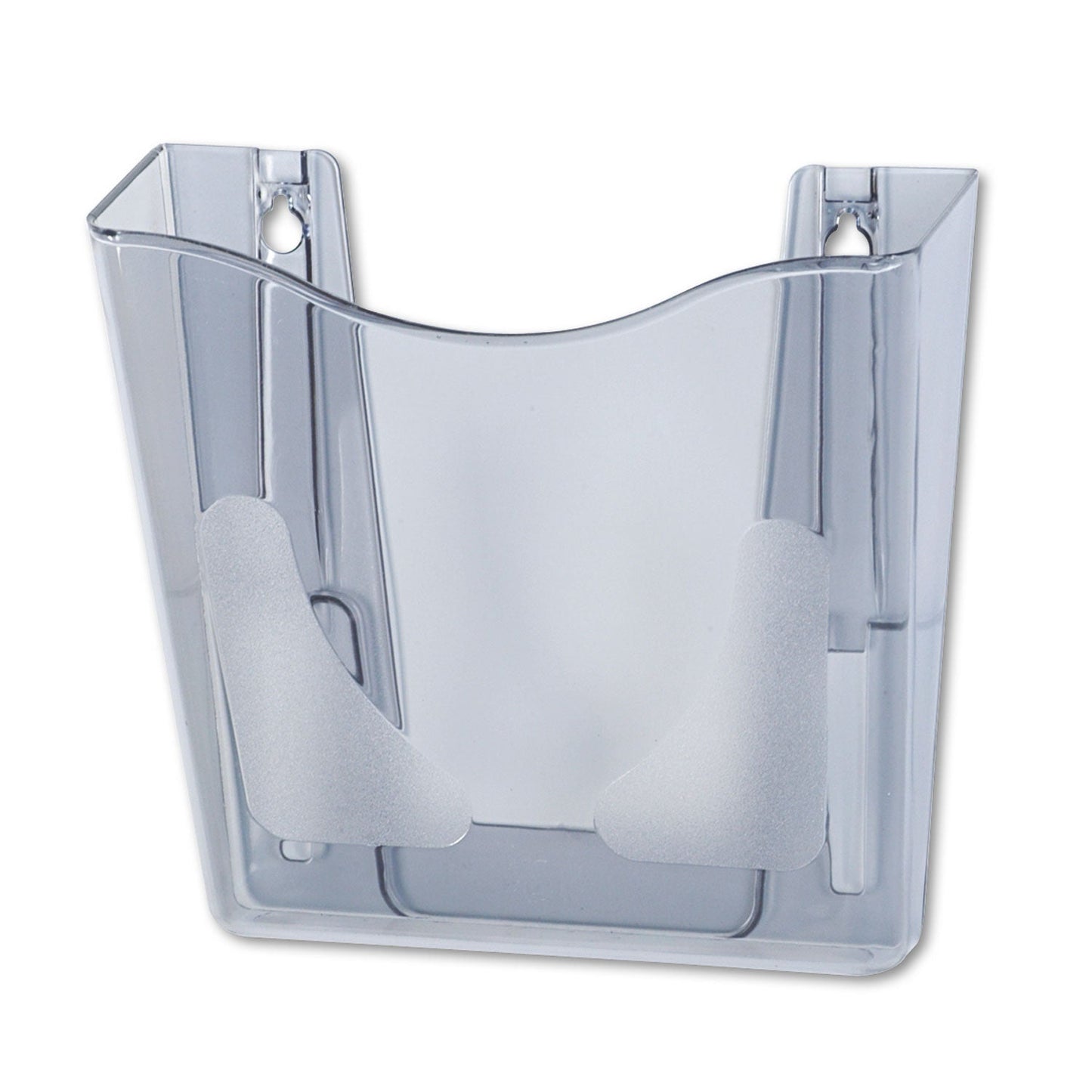deflecto Euro-Style DocuPocket Portrait Wall File, A4/Letter/Magazines/Portfolio Size, 10.25" x 4" x 10", Smoke