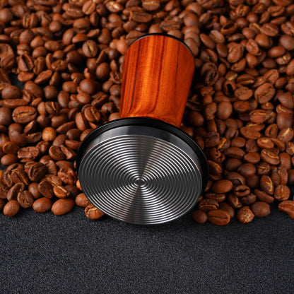 Lastaforest - Spring Loaded Tamper with Wood Handle