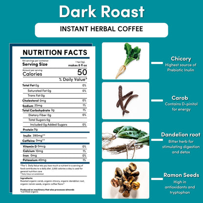 Instant Dandelion Herbal Coffee