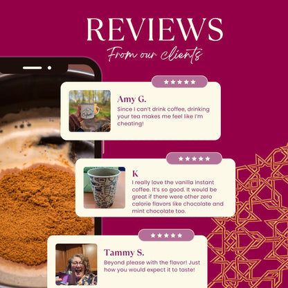 Instant Vanilla Nut Herbal Coffee