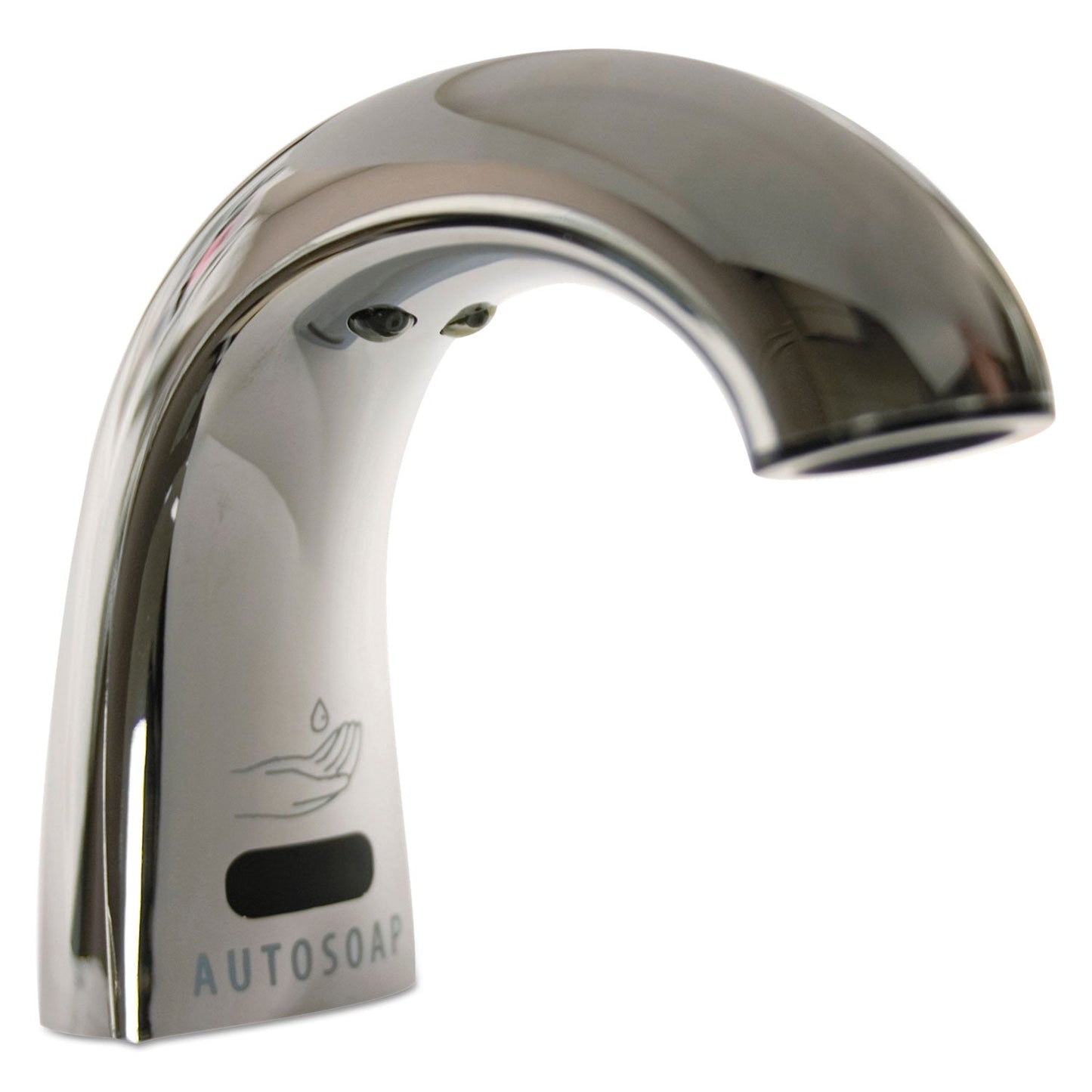Rubbermaid One Shot Soap Dispenser - Touch Free, Foam, 1.9 x 5.5 x 4, Polished Chrome