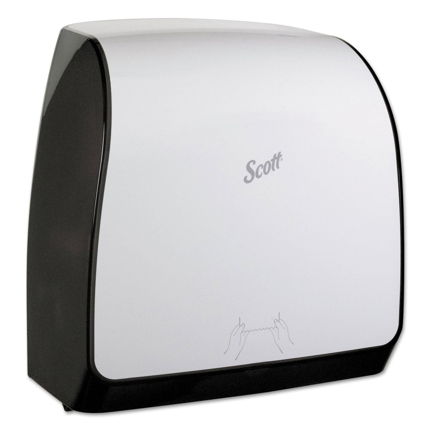 Scott Control Slimroll Manual Towel Dispenser, 12.63 x 10.2 x 16.13, White