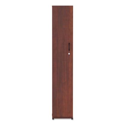 Alera Valencia Series Wardrobe, 11 7/8w x 23 7/8d x 65h, Medium Cherry