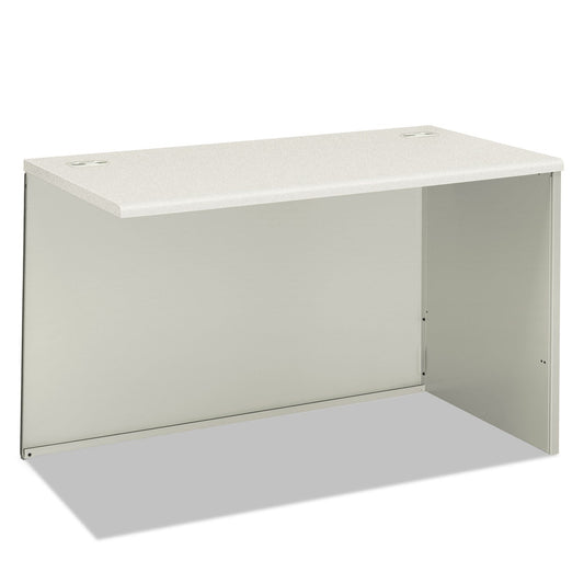 HON 38000 Series Return Shell, Right, 31.75w x 53.19d x 3.75h,Silver Mesh/Light Gray