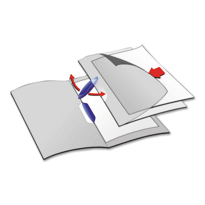 Durable Swingclip Clear Report Cover, Swing Clip, 8.5 x 11, Clear/Clear, 25/Box
