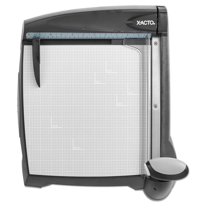 X-ACTO 12-Sheet Laser Guillotine Trimmer, 12" Cut Length, Plastic Base, 12 x 12