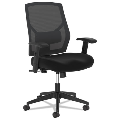 HON VL581 High-Back Task Chair, Supports Up to 250 lb, 18" to 22" Seat Height, Black