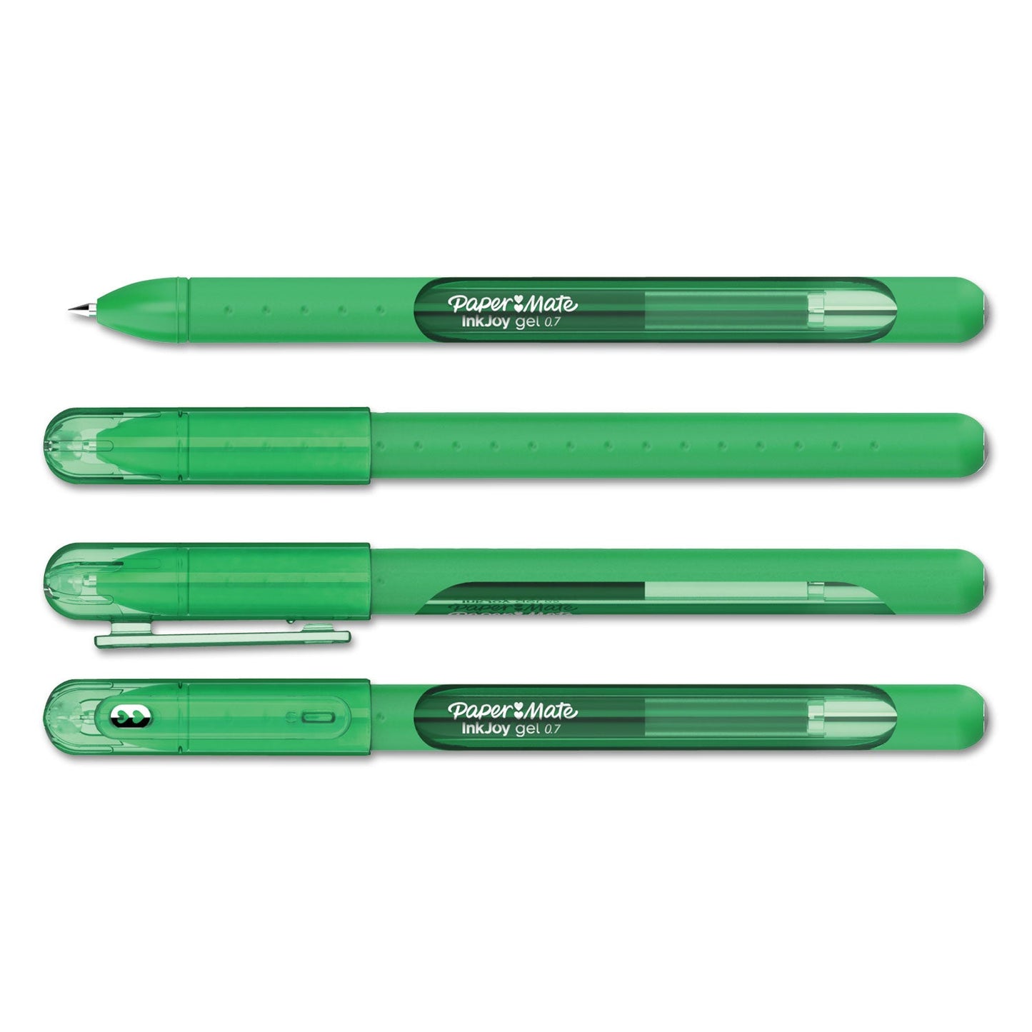 Paper Mate InkJoy Gel Pen, Stick, Medium 0.7 mm, Assorted Ink and Barrel Colors, 14/Pack