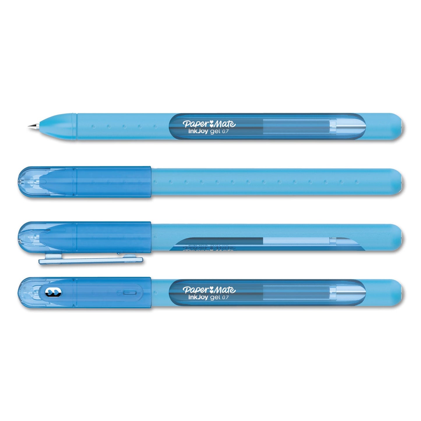 Paper Mate InkJoy Gel Pen, Stick, Medium 0.7 mm, Assorted Ink and Barrel Colors, 14/Pack