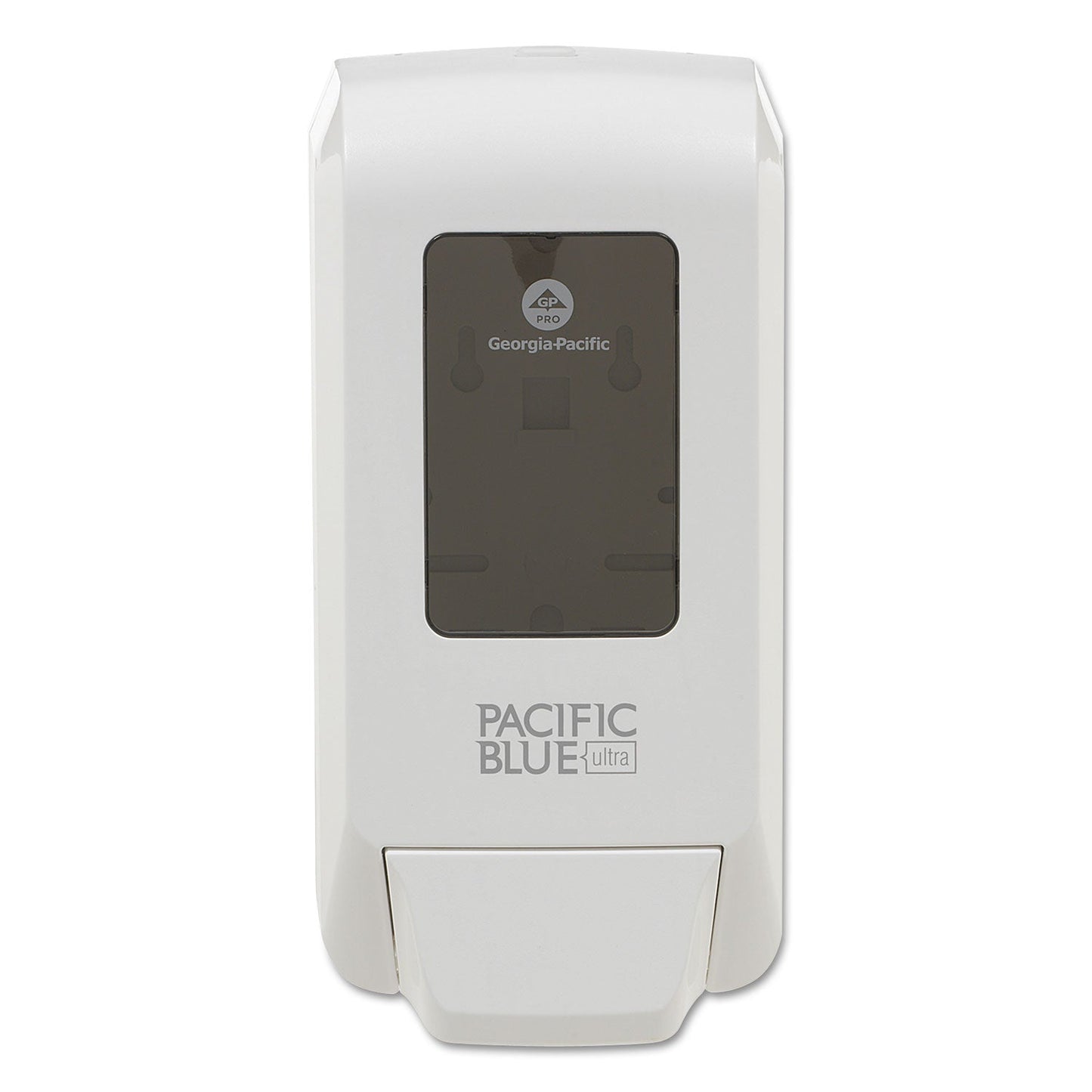 Georgia Pacific Pacific Blue Ultra Soap/Sanitizer Dispenser, 1,200 mL, White