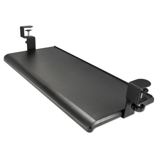 Alera AdaptivErgo Clamp-On Keyboard Tray, 30.7" x 13", Black