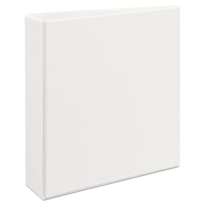 Avery Heavy-Duty Non Stick View Binder with DuraHinge and Slant Rings, 3 Rings, 2" Capacity, 11 x 8.5, White, (5504)