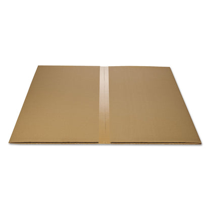 Alera All Day Use Non-Studded Chair Mat for Hard Floors, 46 x 60, Rectangular, Clear