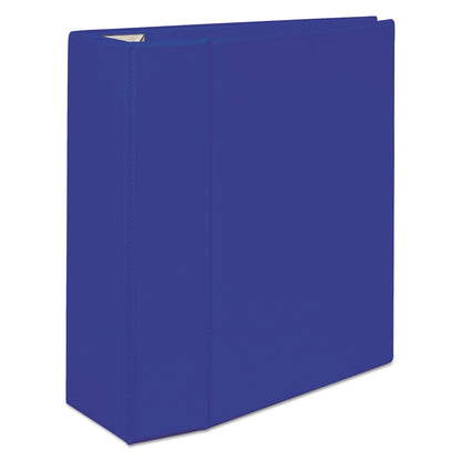 Avery Heavy-Duty View Binder with DuraHinge and Locking One Touch EZD Rings, 3 Rings, 5" Capacity, 11 x 8.5, Pacific Blue
