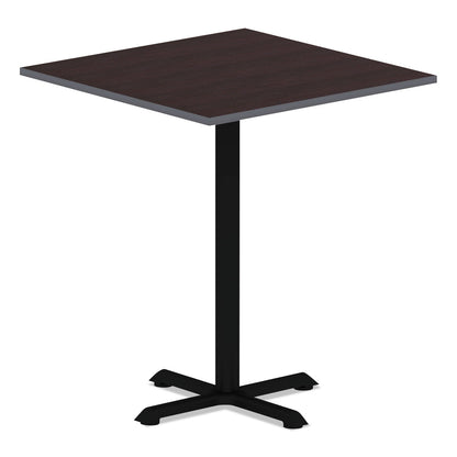 Alera Reversible Laminate Table Top, Square, 35.38w x 35.38d, Espresso/Walnut