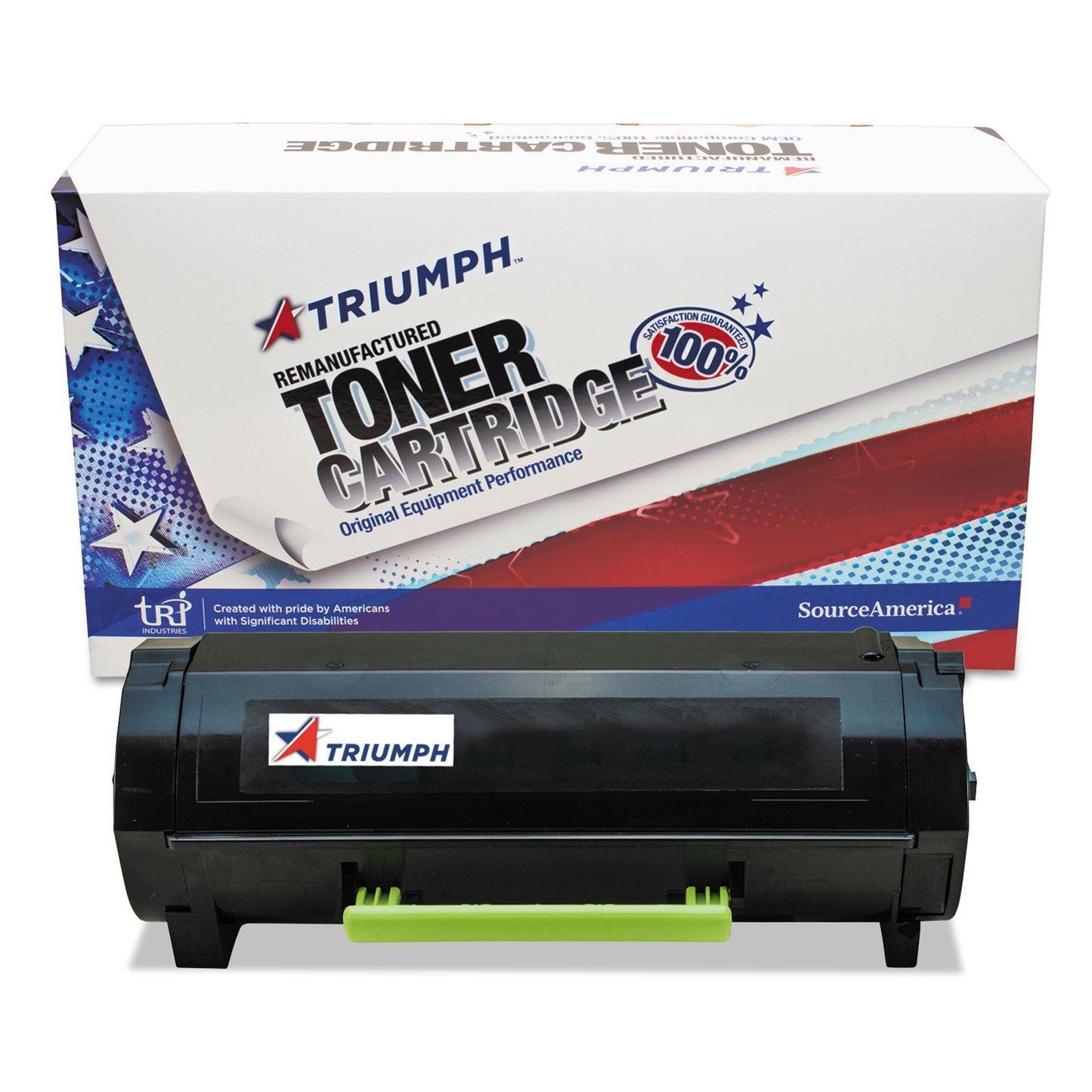 Triumph Remanufactured 50F0HA0/50F1H00 High-Yield Toner, 5,000 Page-Yield, Black