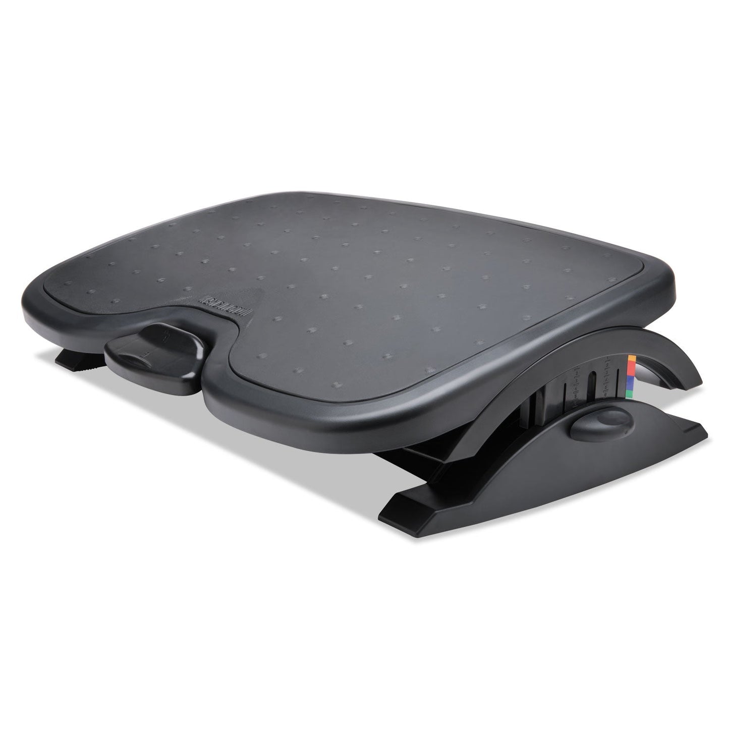 Kensington SoleMate Plus Adjustable Footrest with SmartFit System, 21.9w x 3.7d x 14.2h, Black