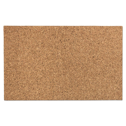 Iceberg iDesign Frameless Cork Bulletin Board, 24 x 38, Natural