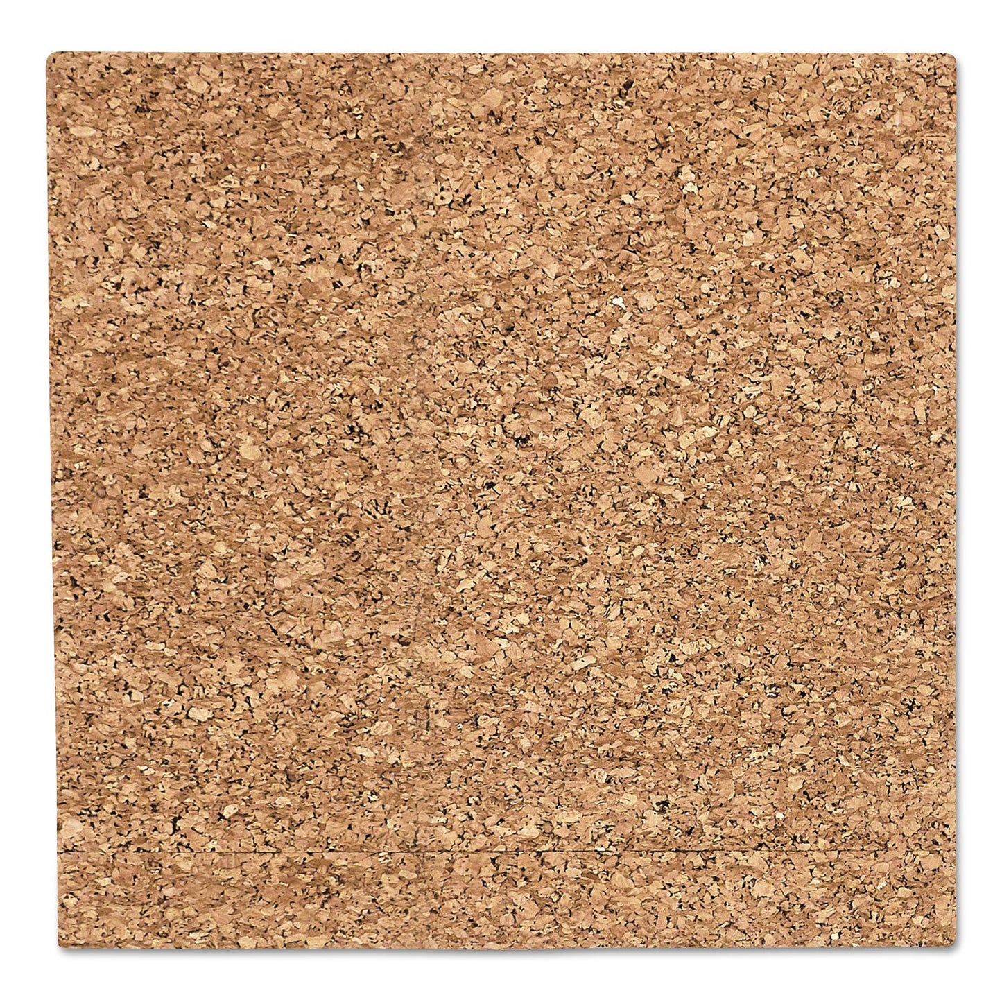 Iceberg iDesign Frameless Cork Bulletin Board, 18 x 18, Natural