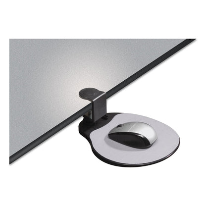 Kelly Computer Supply Clamp On Mouse Platform, 7.75 x 8, Black