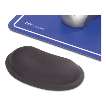 Kelly Computer Supply Viscoflex Palm Rest, 6 x 3.25, Black