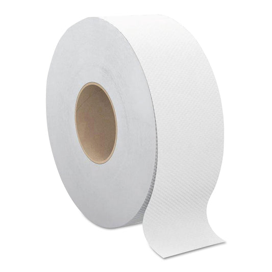 Cascades PRO Select Jumbo Bath Tissue, Septic Safe, 2-Ply, White, 3.3" x 1,000 ft, 12 Rolls/Carton