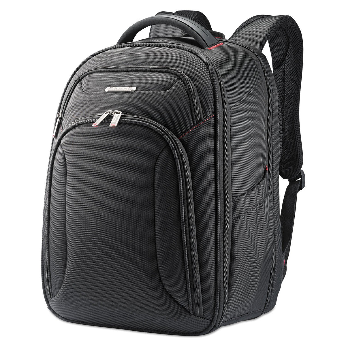 Samsonite Xenon 3 Laptop Backpack, Fits Devices Up to 15.6", Ballistic Polyester, 12 x 8 x 17.5, Black