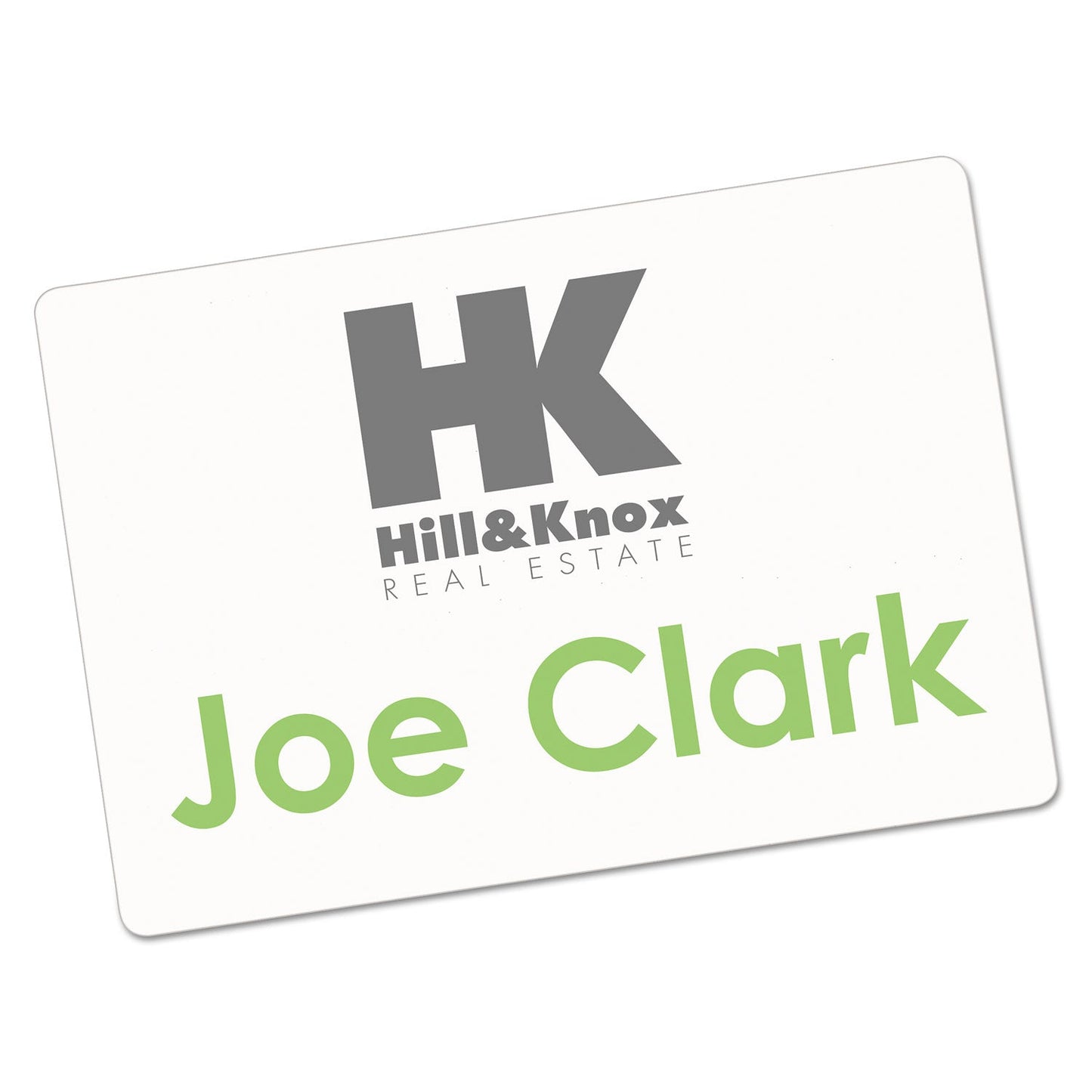Avery Printable Adhesive Name Badges, 3.38 x 2.33, White, 100/Pack