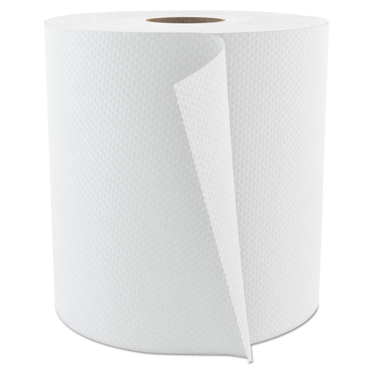 Cascades PRO Select Roll Paper Towels, 1-Ply, 7.9" x 800 ft, White, 6/Carton