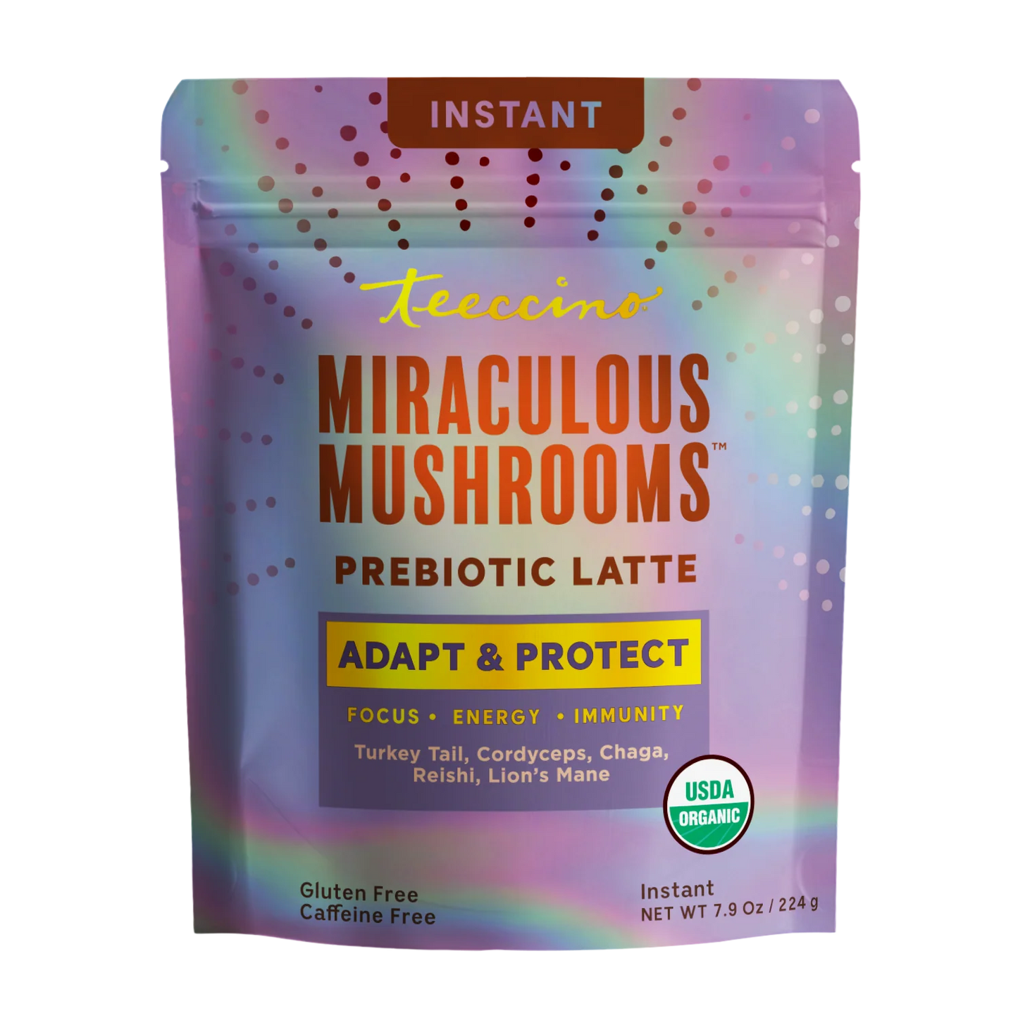 Miraculous Mushrooms® Adapt & Protect Instant Herbal Latte