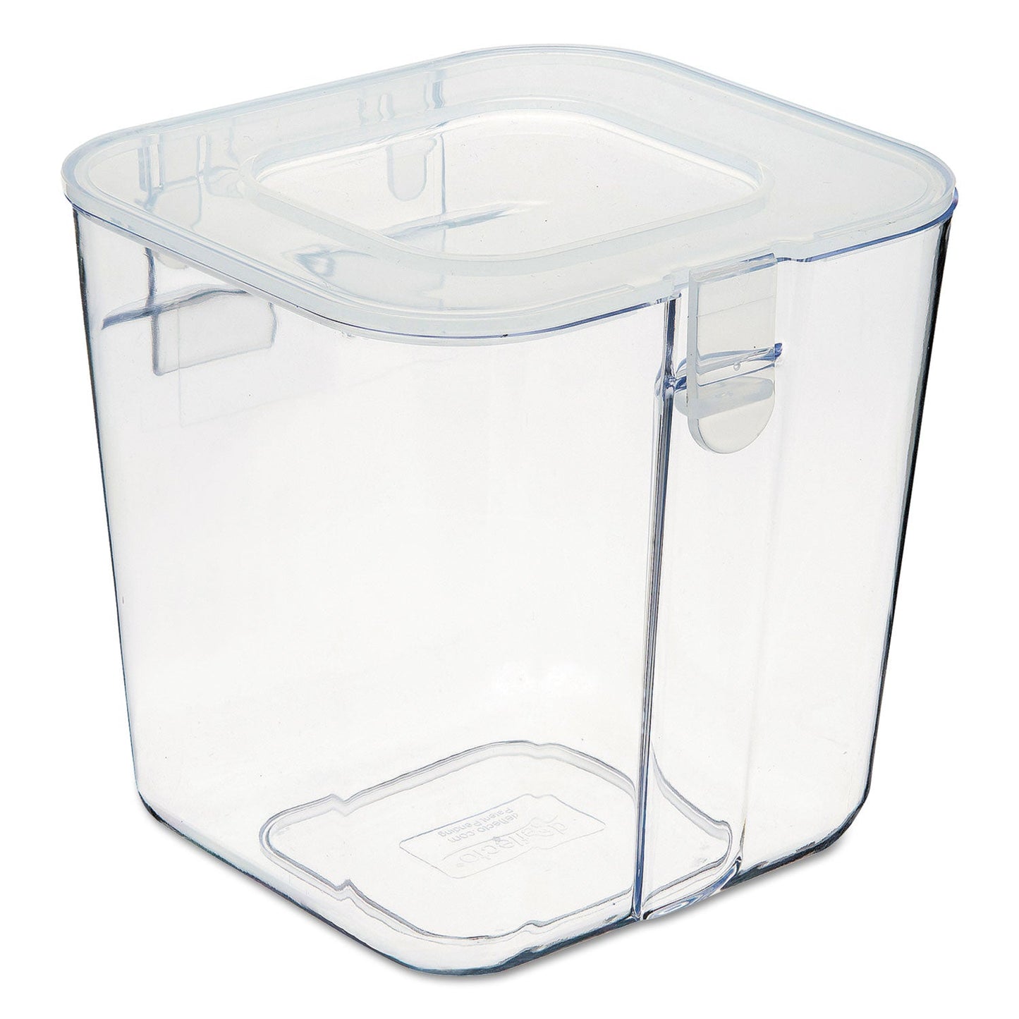deflecto Stackable Caddy Organizer, Small, Plastic, 4.33 x 4 x 4.38, White