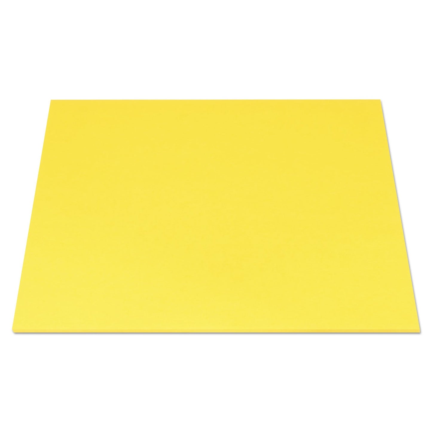 Post-it Big Notes, Unruled, 11 x 11, Yellow, 30 Sheets