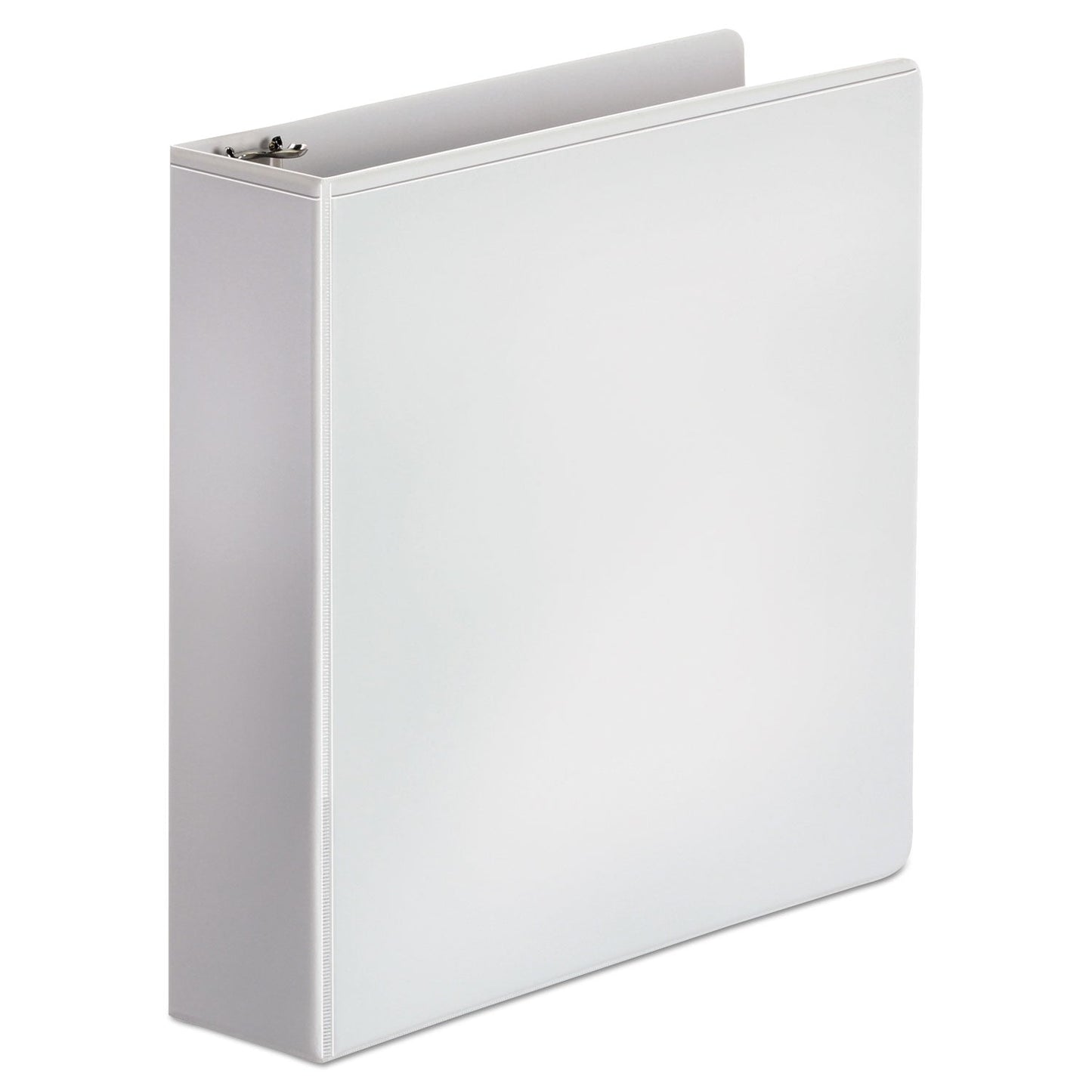 Office Impressions Economy Round Ring View Binder, 3 Rings, 2" Capacity, 11 x 8.5, White