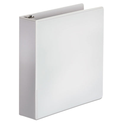 Office Impressions Economy Round Ring View Binder, 3 Rings, 2" Capacity, 11 x 8.5, White