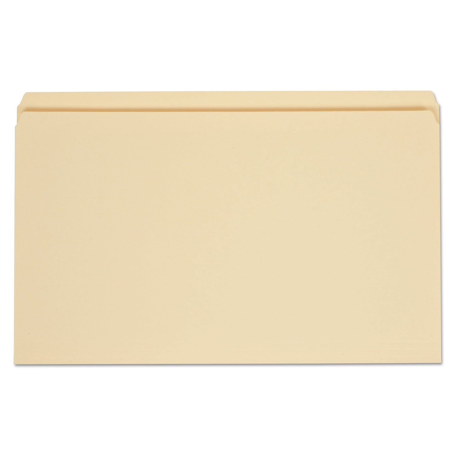Universal Top Tab File Folders, Straight Tabs, Legal Size, 0.75" Expansion, Manila, 100/Box