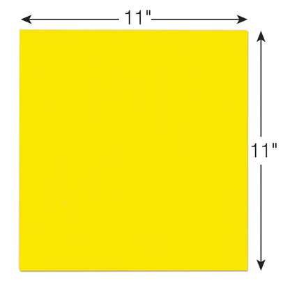 Post-it Big Notes, Unruled, 11 x 11, Yellow, 30 Sheets