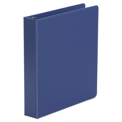 Universal Economy Non-View Round Ring Binder, 3 Rings, 1.5" Capacity, 11 x 8.5, Royal Blue