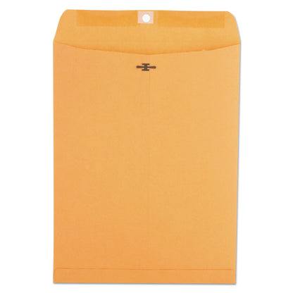 Universal Kraft Clasp Envelope, #93, Square Flap, Clasp/Gummed Closure, 9.5 x 12.5, Brown Kraft, 100/Box