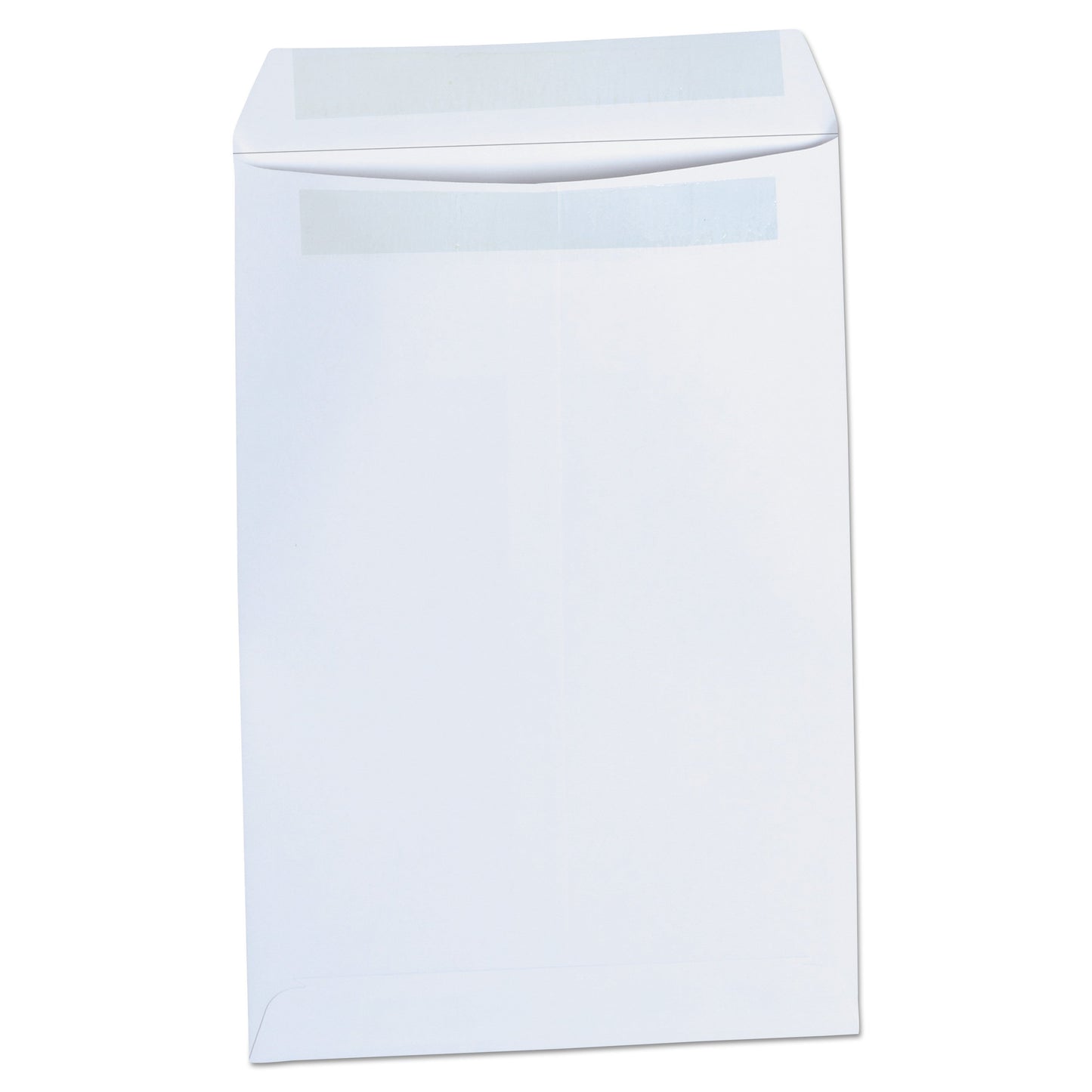 Universal Self-Stick Open End Catalog Envelope, #1, Square Flap, Self-Adhesive Closure, 6 x 9, White, 100/Box
