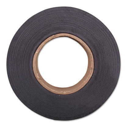 ZEUS Dry Erase Magnetic Label Tape, 1" x 50 ft, White