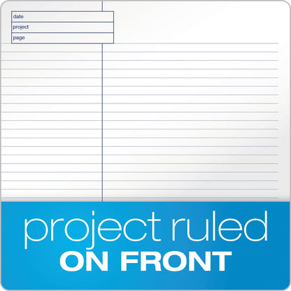 TOPS Docket Gold Planning Pads, Project-Management Format, Quadrille Rule (4 sq/in), 40 White 8.5 x 11.75 Sheets, 4/Pack