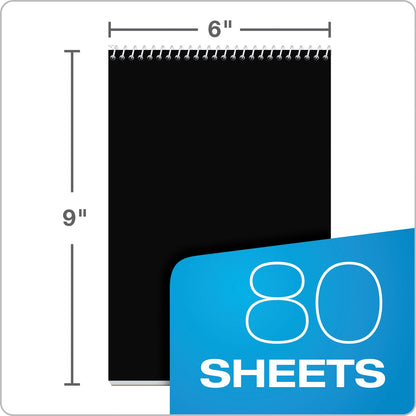 TOPS FocusNotes Steno Pad, Pitman Rule, Blue Cover, 80 White 6 x 9 Sheets