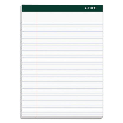 TOPS Double Docket Ruled Pads, Narrow Rule, 100 White 8.5 x 11.75 Sheets, 4/Pack