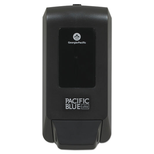Georgia Pacific Pacific Blue Ultra Soap/Sanitizer Dispenser 1,200 mL Refill, 5.6 x 4.4 x 11.5, Black