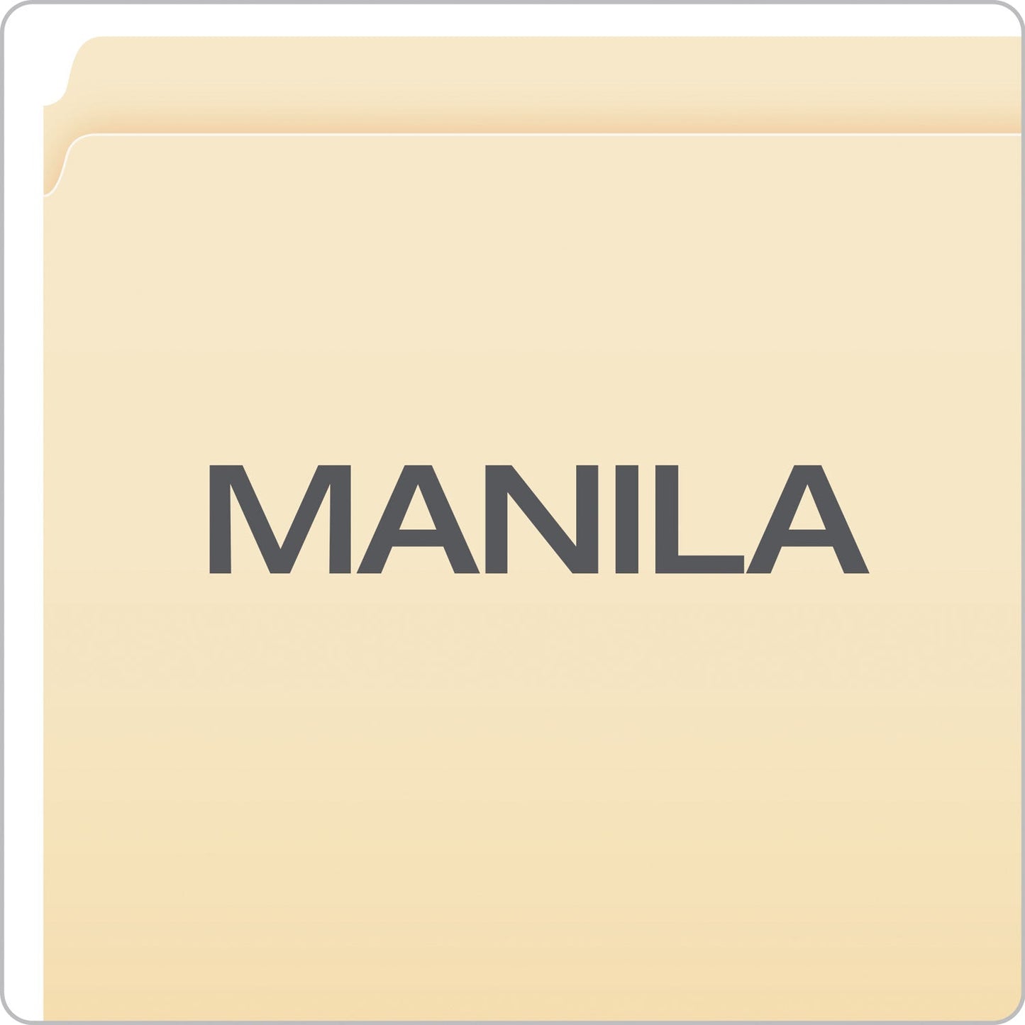 Pendaflex Manila File Folders, Straight Tabs, Legal Size, 0.75" Expansion, Manila, 100/Box