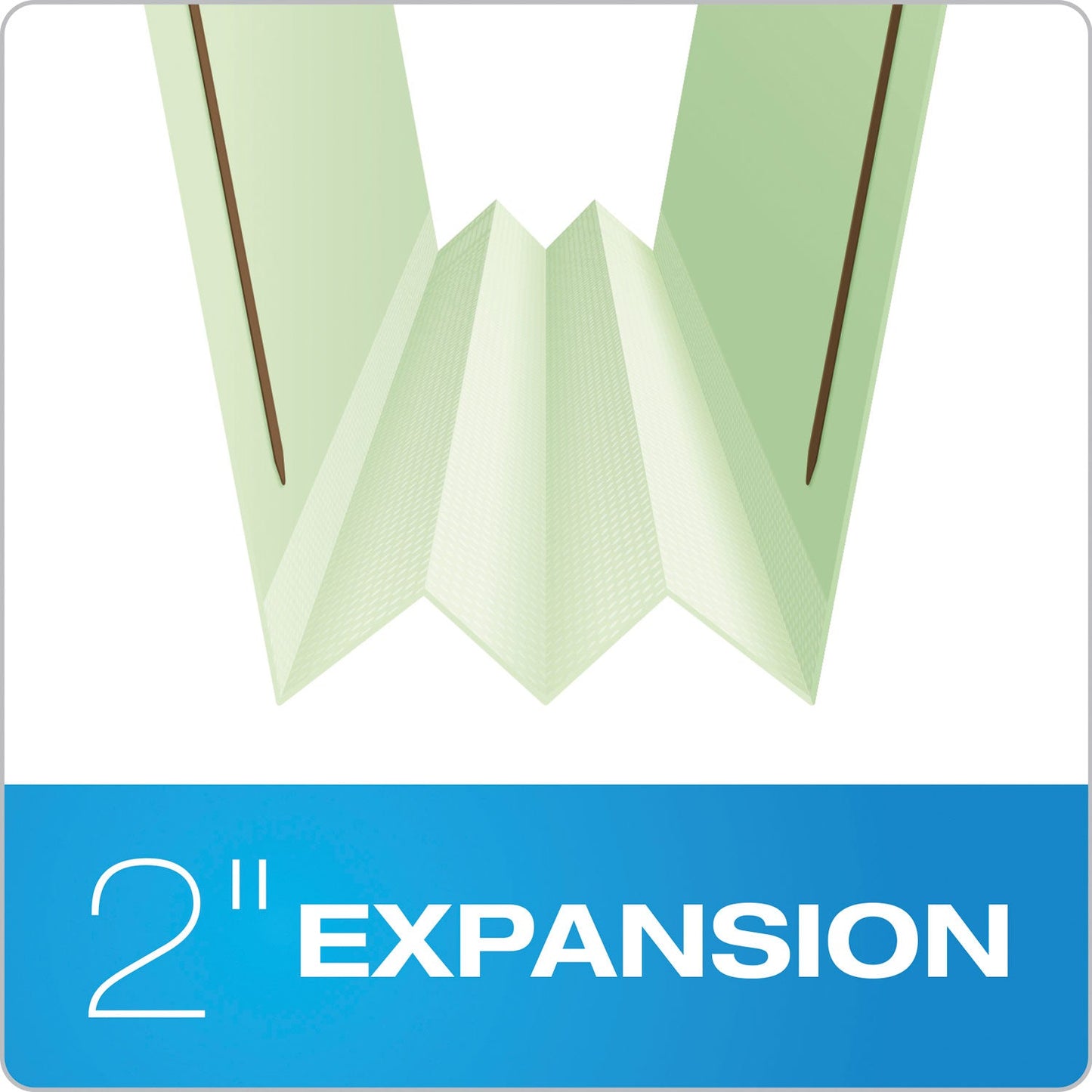 Pendaflex Heavy-Duty Pressboard Folders w/ Embossed Fasteners, Letter Size, Green, 25/Box
