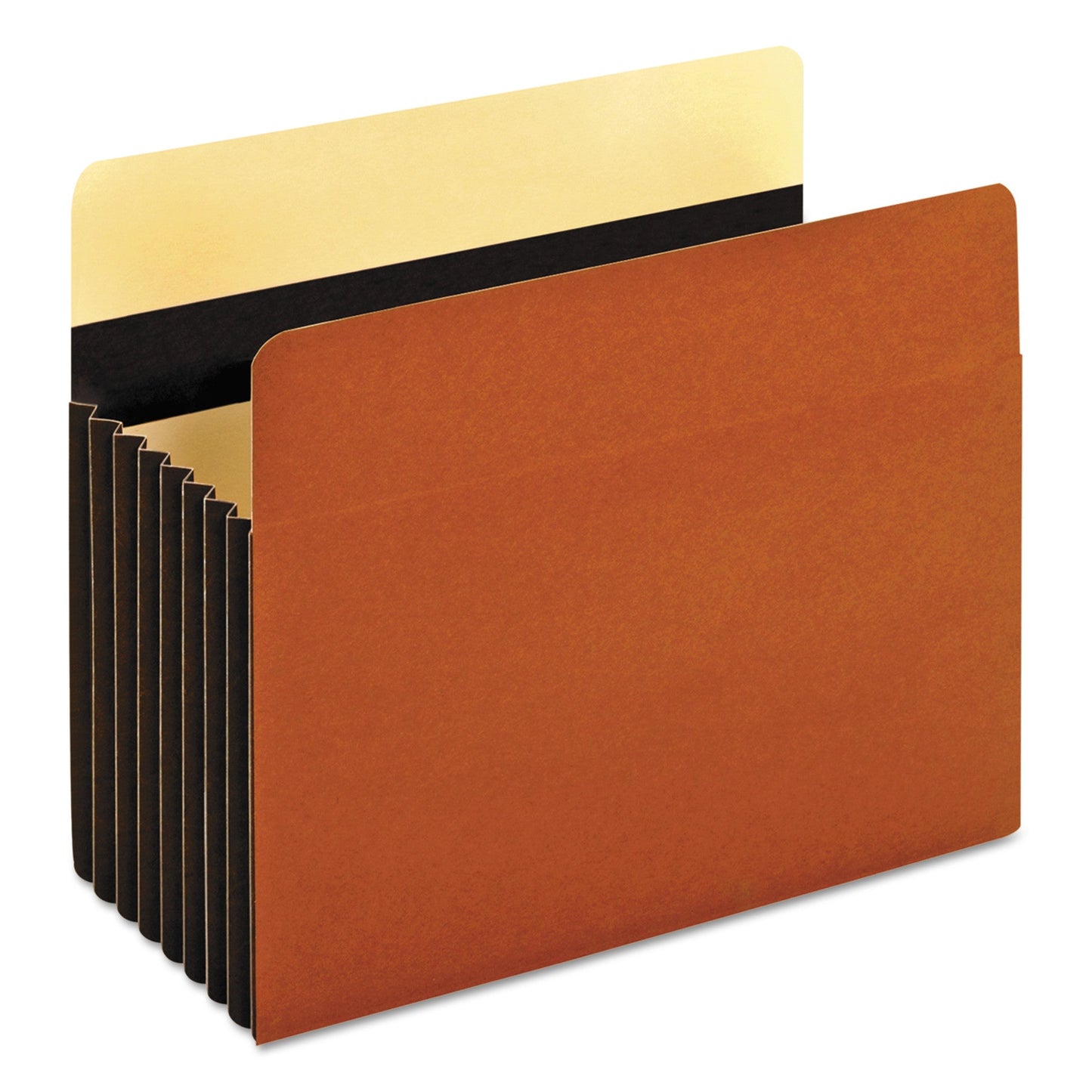 Pendaflex Heavy-Duty File Pockets, 7" Expansion, Letter Size, Redrope, 5/Box