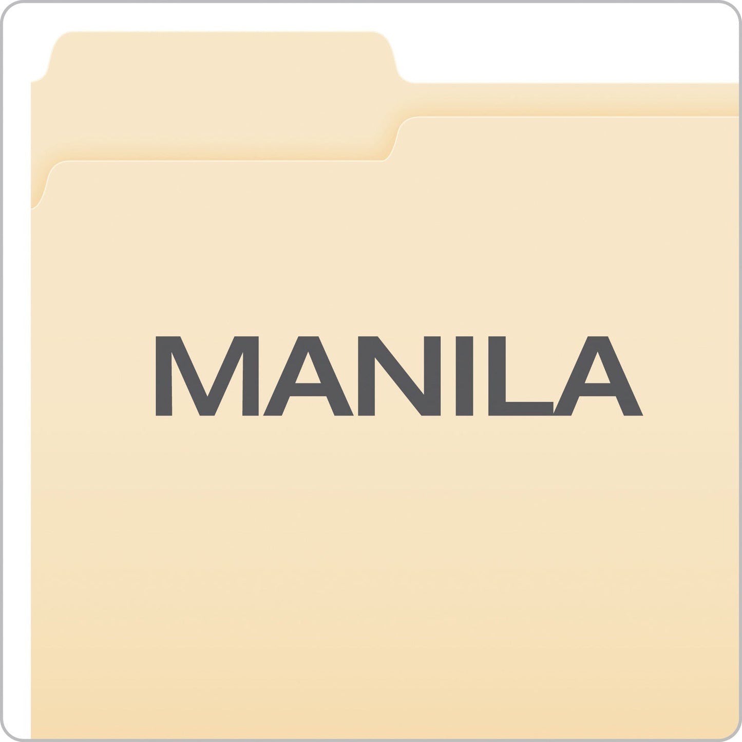 Pendaflex Manila Fastener Folders, 1/3-Cut Tabs: Assorted, 2 Fasteners, Letter Size, Manila Exterior, 50/Box