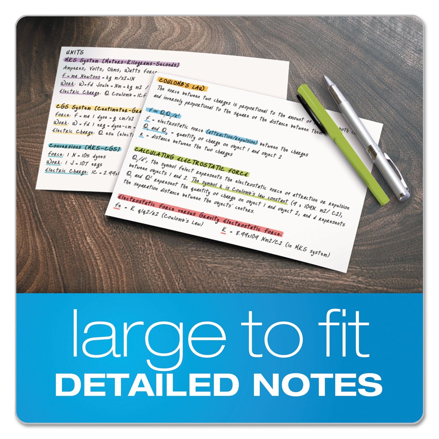 Oxford Unruled Index Cards, 5 x 8, White, 100/Pack